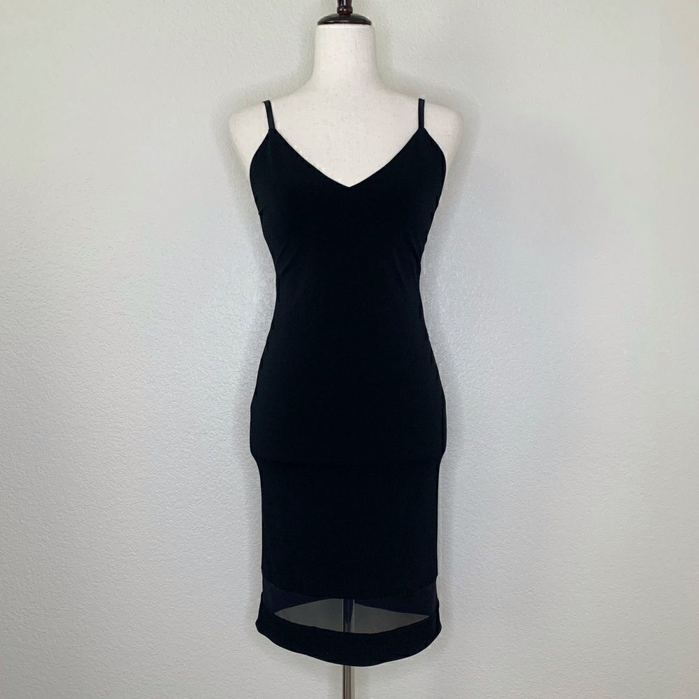 Alice + Olivia By Stacey Bendet AIR Black Bodycon Dress, Size 4